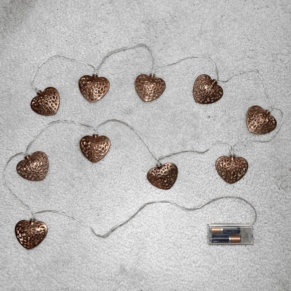 Heart Shaped String Lights - Picture 2 of 3